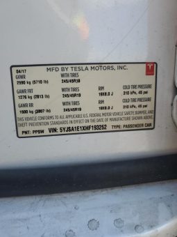 
TESLA MODEL S 75, 2017 full									