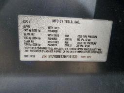 
TESLA MODEL Y LR DM, 2021 full									