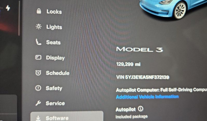 
TESLA MODEL 3 RWD, 2022 full									