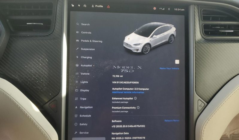 
TESLA MODEL X 75D, 2018 full									
