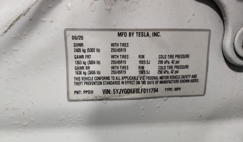 
TESLA MODEL Y LR DM, 2020 full									