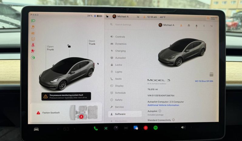 
TESLA MODEL 3 SR RWD, 2019 full									
