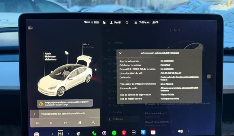
TESLA MODEL 3 MR RWD, 2019 full									