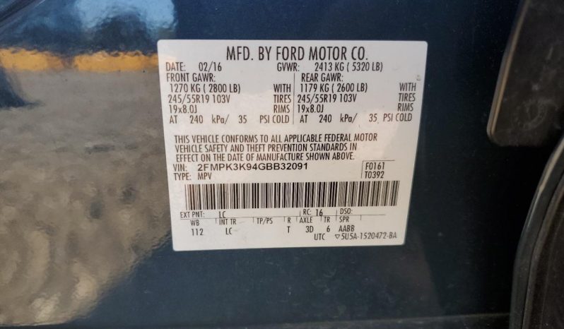 
FORD EDGE TITANIUM, 2016 full									