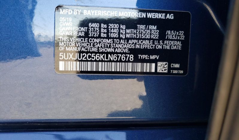 
BMW X5 XDRIVE50I, 2019 full									