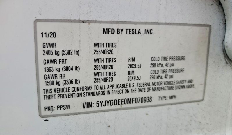 
TESLA MODEL Y LR DM, 2021 (2020) full									