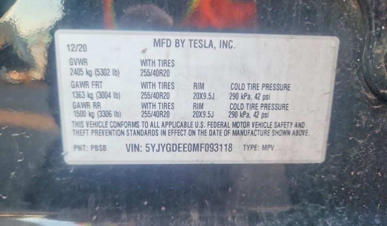 
TESLA MODEL Y LR DM, 2021 (2020) full									