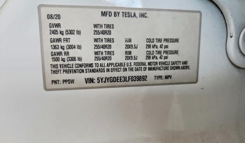 
TESLA MODEL Y LR DM, 2020 full									