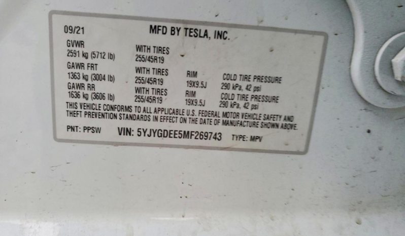 
TESLA MODEL Y LR DM, 2021 full									