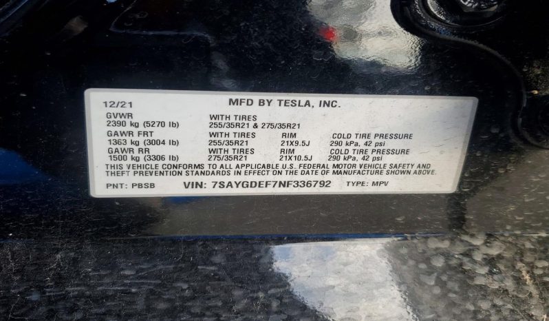 
TESLA MODEL Y PERFORMANCE, 2022 (2021) full									