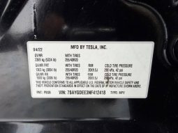 
TESLA MODEL Y LR DM, 2022 full									