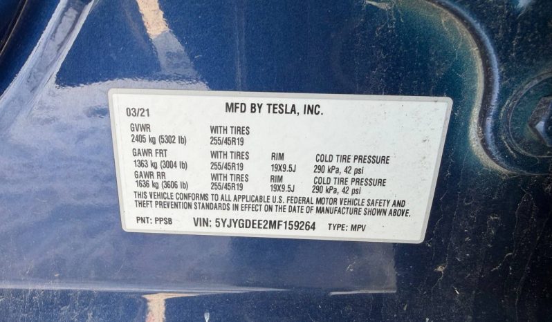 
TESLA MODEL Y LR DM, 2021 full									