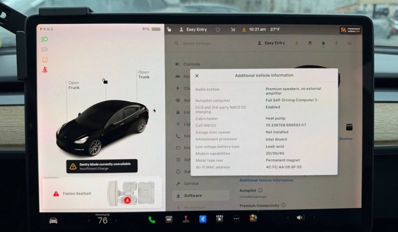 
TESLA MODEL 3 SR+ RWD, 2021 (2020) full									