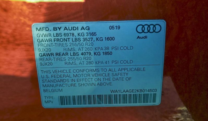 
AUDI E-TRON PREMIUM PLUS, 2019 full									