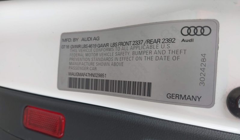 
AUDI A4 2.0T ULTRA PREMIUM, 2017 (2016) full									
