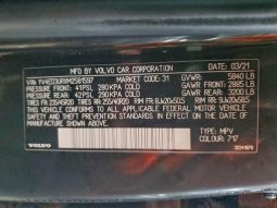 
VOLVO XC40 RECHARGE, 2021 full									