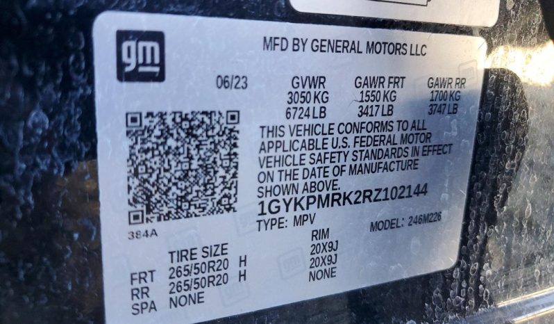 
CADILLAC LYRIQ TECH, 2024 (2023) full									