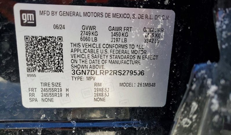 
CHEVROLET EQUINOX 2LT, 2024 full									