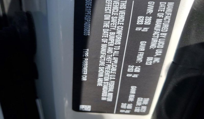 
LUCID MOTORS AIR PURE, 2023 full									