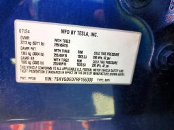
TESLA MODEL Y LR RWD, 2024 full									