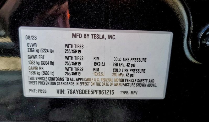 
TESLA MODEL Y LR DM, 2023 full									