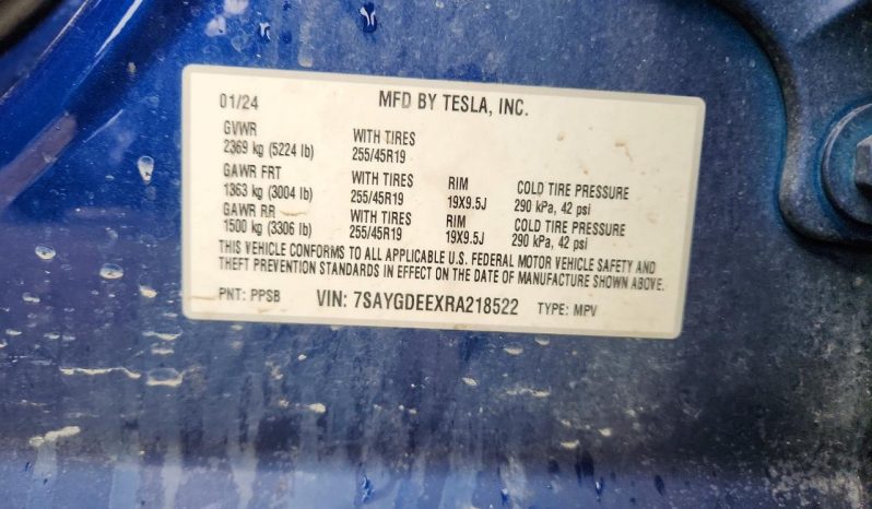 
TESLA MODEL Y LR DM, 2024 full									