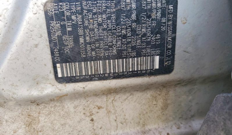 
NISSAN ROGUE SV, 2021 (2020) full									