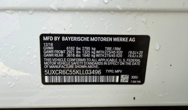 
BMW X5 XDRIVE40I, 2019 (2018) full									