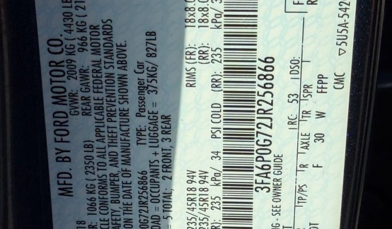 
FORD FUSION S, 2018 full									