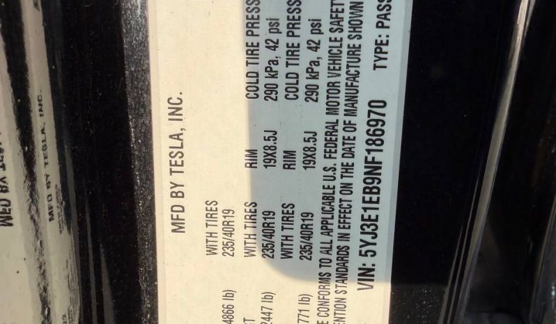 
TESLA MODEL 3 LR DM, 2022 full									