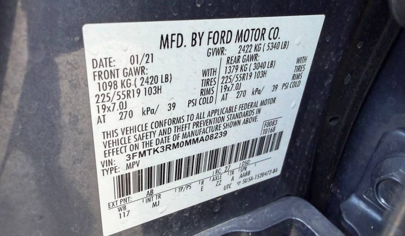 
FORD MUSTANG MACH-E PREMIUM, 2021 full									