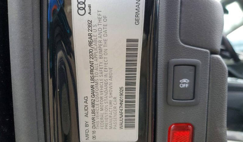 
AUDI A4 PREMIUM PLUS, 2017 (2016) full									