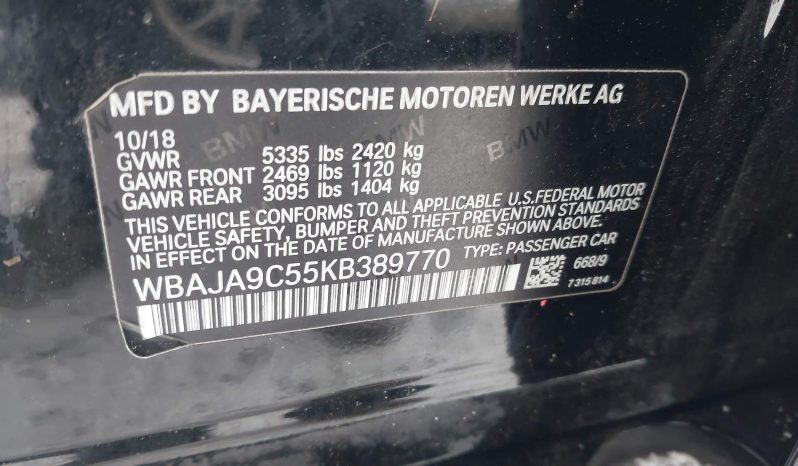 
BMW 530E IPERFORMANCE, 2019 (2018) full									