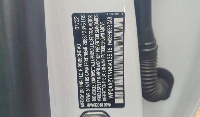 
PORSCHE TAYCAN, 2022 full									