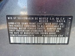 
VOLKSWAGEN JETTA S, 2019 (2018) full									