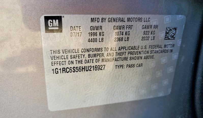 
CHEVROLET VOLT LT, 2017 full									