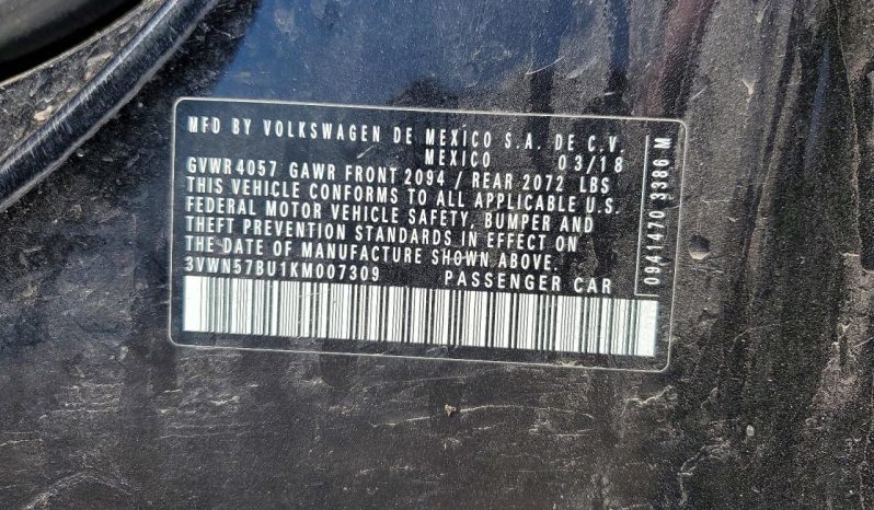 
VOLKSWAGEN JETTA S, 2019 (2018) full									