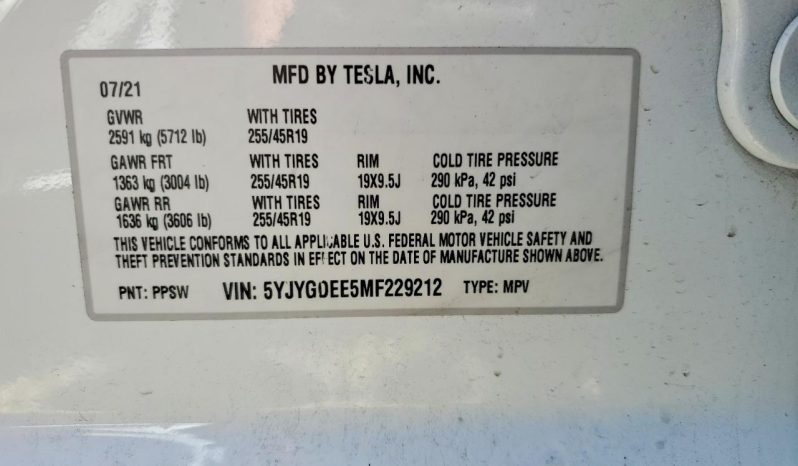 
TESLA MODEL Y LR DM, 2021 full									