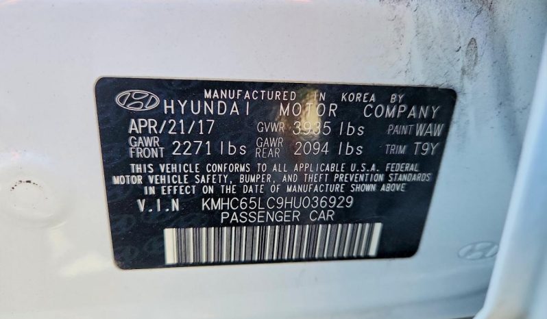 
HYUNDAI IONIQ HYBRID BLUE, 2017 full									