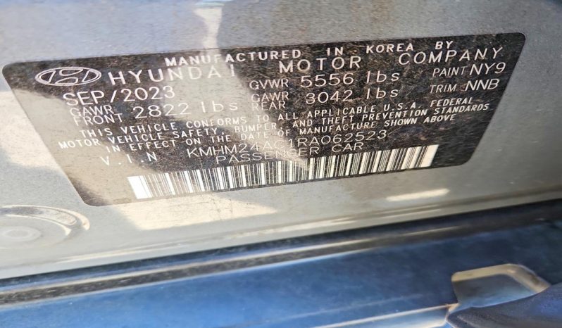 
HYUNDAI IONIQ 6 SE, 2024 (2023) full									