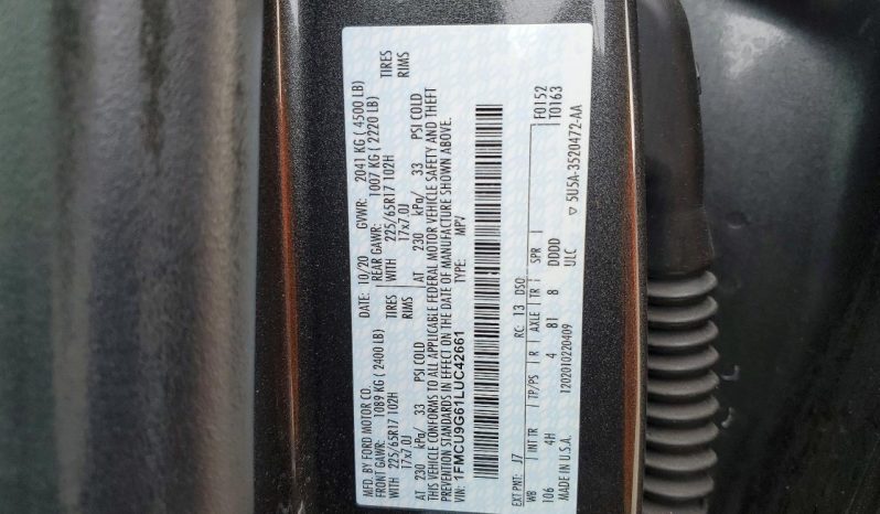 
FORD ESCAPE SE, 2020 full									