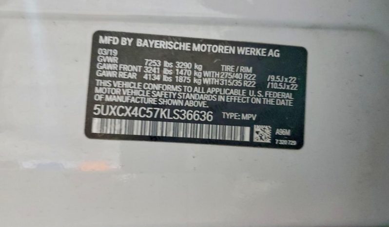 
BMW X7 XDRIVE50I, 2019 full									