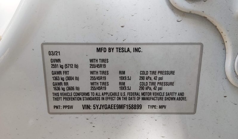 
TESLA MODEL Y LR DM, 2021 full									