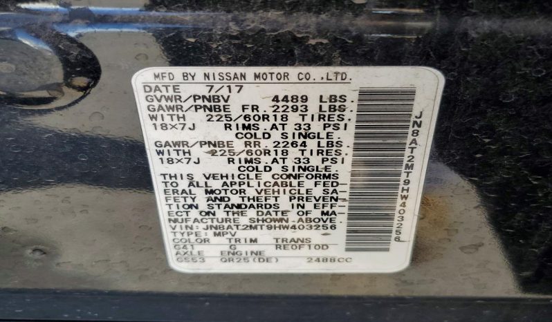 
NISSAN ROGUE SL, 2017 full									