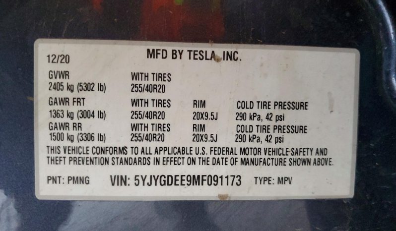 
TESLA MODEL Y LR DM, 2021 (2020) full									