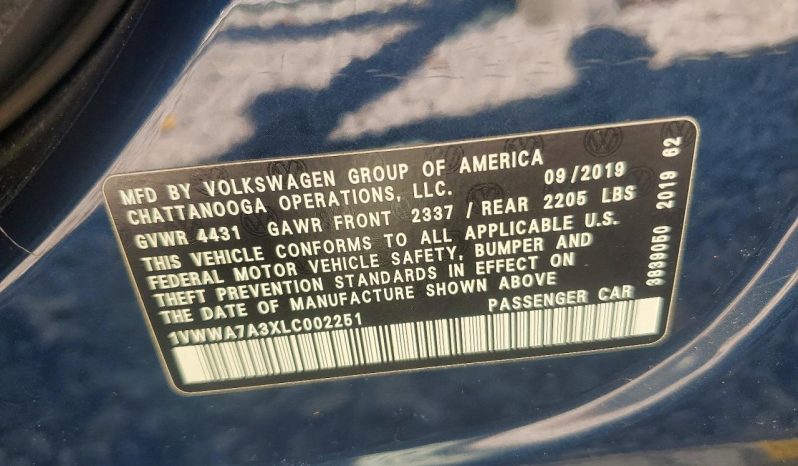 
VOLKSWAGEN PASSAT SE, 2020 (2019) full									