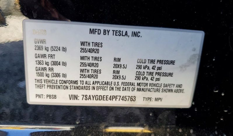 
TESLA MODEL Y LR DM, 2023 full									