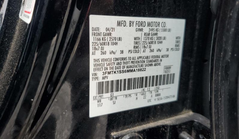 
FORD MUSTANG MACH-E SELECT, 2021 full									