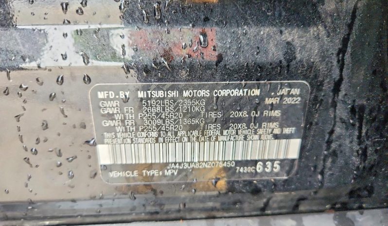 
MITSUBISHI OUTLANDER SE, 2022 full									