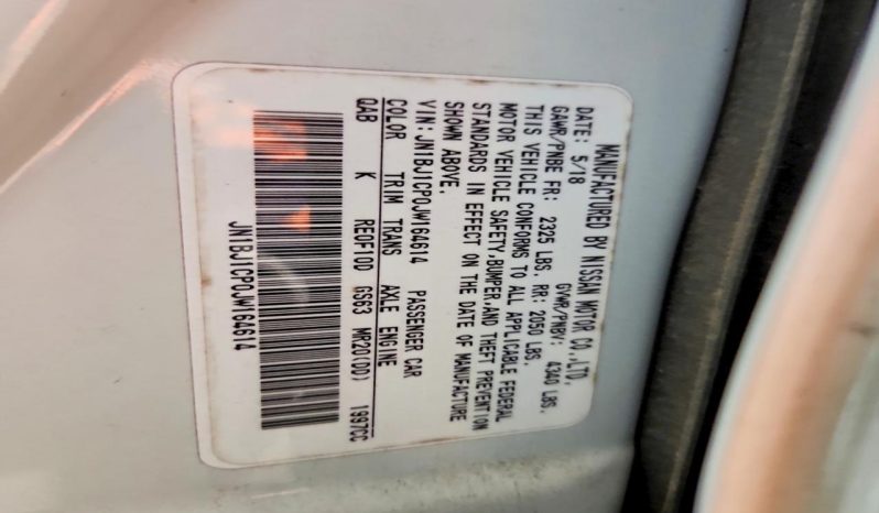 
NISSAN ROGUE SPORT SV, 2018 full									